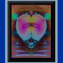 Fractal Heart 3 T-Shirt