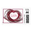Fractal Heart Love Stamp by Perlyyyy Fractal Heart Love Stamp