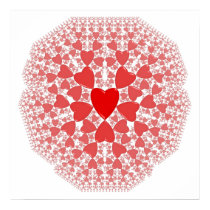 Fractal Heart posters by cy_borg5 Fractal Heart posters