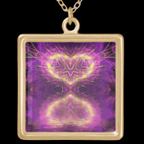 Fractal HeART Reflections Necklace