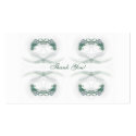 Fractal Hearts Thank You Gift Tags business cards by KittyAnnStudio Fractal Hearts Thank You Gift Tags business cards