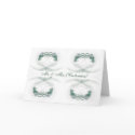 Fractal Hearts Wedding Placeholder cards by KittyAnnStudio Fractal Hearts Wedding Placeholder cards