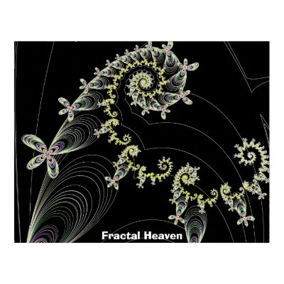 Fractal Heavens A Touch Of Julia Print by FractalHeaven