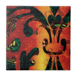 Fractal Inferno Calamity Ceramic Tiles