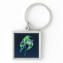 Fractal - Jellyfish keychains