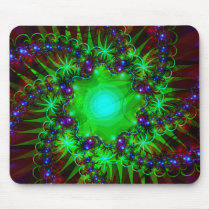 Fractal Jungle Mousepad mousepads