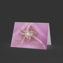 Fractal Lily - You Are Invited cards