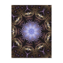 Fractal Mandala #65 postcards