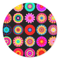 Fractal Mandalas stickers by artberry Fractal Mandalas stickers