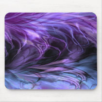 Fractal Marble  Purple Mousepad