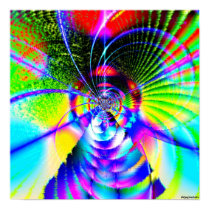 Fractal Maze 5c posters