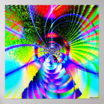 Fractal Maze 5c Poster