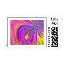 Fractal Meteor Postage postage by catwoman62 Fractal Meteor Postage postage