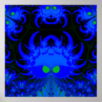 Fractal Monsters Posters