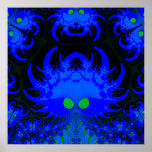 Fractal Monsters Posters
