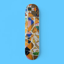 Fractal Mosaic Skateboard Deck skateboards