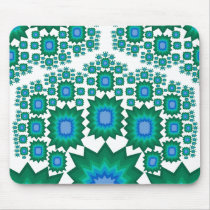 Fractal Mousepad: Purple: Blue: Green by spiritswitchboard Fractal Mousepad: Purple: Blue: Green