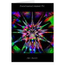 Fractal nautical ornament #4 cards by hen2busi Fractal nautical ornament #4 cards