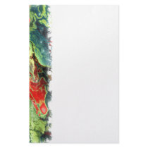Fractal Nebula 3a Stationery