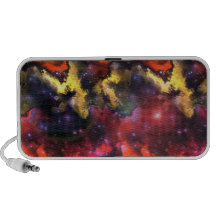 Fractal Nebula 5  Doodle Notebook Speaker