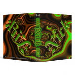 Fractal Nick Custom 1.5" 3 Ring Binder