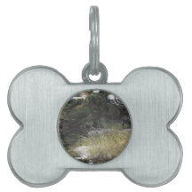 Fractal of A Sea Trail To Siesta Keys Pet ID Tags