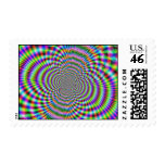 Fractal Optical Illusion 2 Postage Fractal Optical Illusion 2 Postage