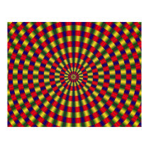 Fractal Optical Illusion Poster posters