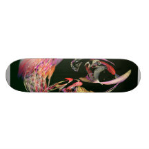 Fractal - Parrot Skateboard Decks