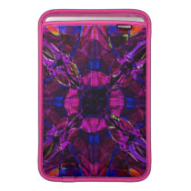 Fractal Pattern in Purple MacBook Air Sleeve