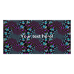 Fractal pattern picture card
