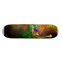 Fractal - Peacock skateboards