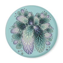 Fractal Petals magnets by csim_83 Fractal Petals magnets