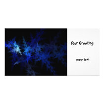 Fractal Photo Card Template