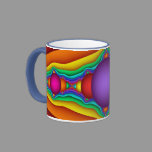 Fractal Pinball Mug mugs