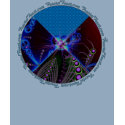 Fractal Pool Party T-Shirt by FractalFeast Fractal Pool Party T-Shirt