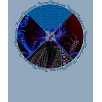 Fractal Pool Party T-Shirt by FractalFeast Fractal Pool Party T-Shirt