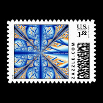 Fractal Postage - Depth of the Atom postage