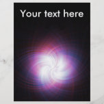 Fractal power full color flyer