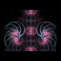 FRACTAL PSYMURAI POSTER posters by webgrrl FRACTAL PSYMURAI POSTER posters