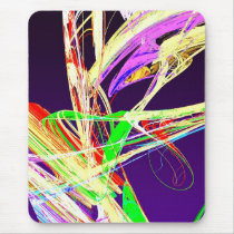 Fractal - Pussy Willows mousepads