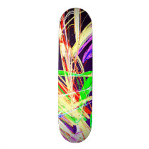 Fractal - Pussy Willows skateboards