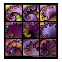 Fractal Quilt #2 posters