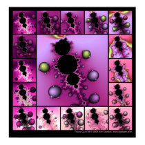 Fractal Quilt #4 posters