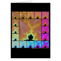 Fractal Quilt #6 cards by eyebalm Fractal Quilt #6 cards