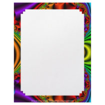 Fractal R~08 Custom Letterhead 01 - 8.5" x 11"