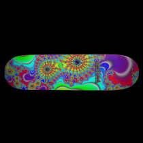Fractal R~14 Sick Stick Pro Skateboard Deck by Madfrax Fractal R~14 Sick Stick Pro Skateboard Deck