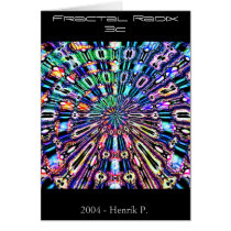 Fractal Radix 3c (card) by Algofractals Fractal Radix 3c (card)