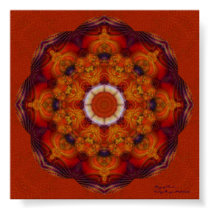 Fractal Ring of Power Print