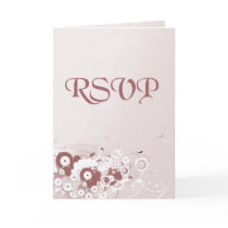Fractal RSVP cards